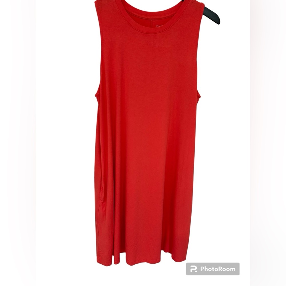 Summer Orange Dress • Size XL